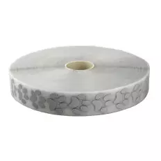 Heißsiegelbare silber reflektierende Folie Katzenpfote 25mm x