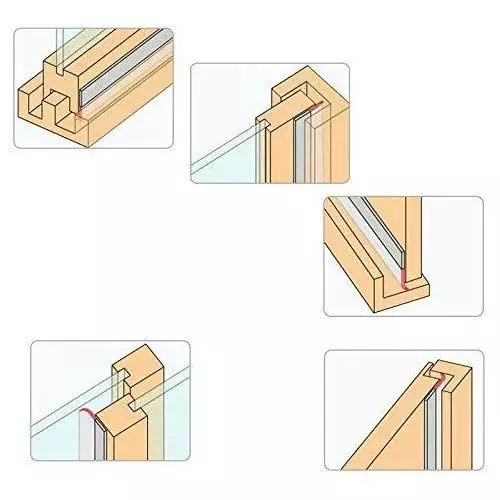 Tira de vedação de silicone transparente para portas e janelas