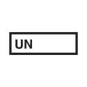Adhesive UN label (to be completed) 120x40 mm in PE Best Price
