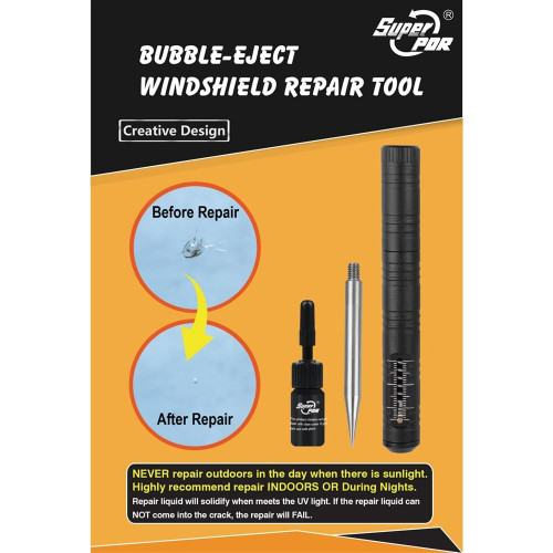 Súper PDR repara pequeñas grietas o venas cualquier cristal