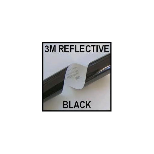 3M ™ 580 series Black Scotch Reflective Tape (it reflects