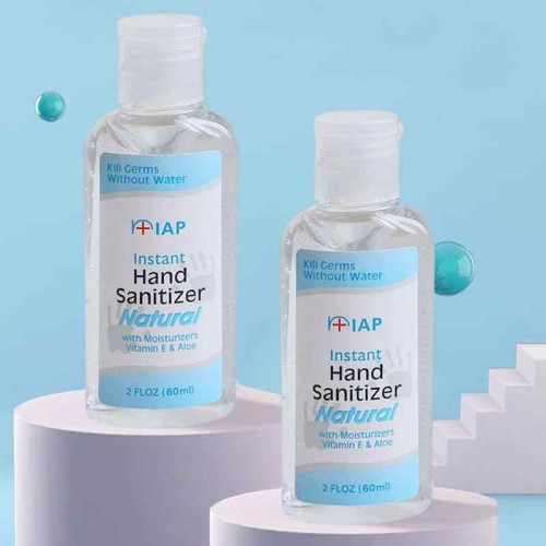 Desinfetante para as mãos antibacteriano 60ml sem água com