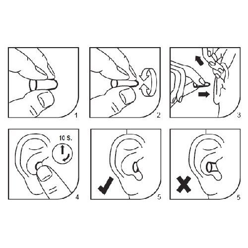 3M™ E-A-R™ Classic Inserti auricolari, 28dB, senza cordoncino