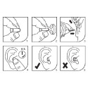 3M™ E-A-R™ Classic Inserti auricolari, 28dB, senza cordoncino