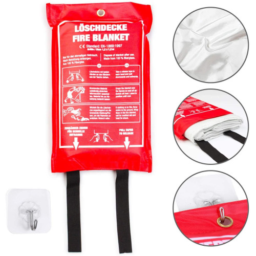 EXTRA LARGE professionelle feuerhemmende Arbeitsschutzdecke