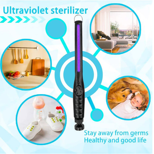 Tragbare UV-Sterilisatorlampe USB-Aufladung anti-Bakterische