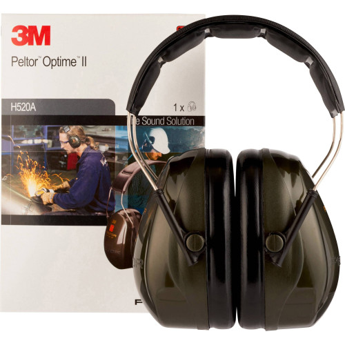 3M ™ H520A-407-GQ Casque de protection Peltor Optime II 31 dB