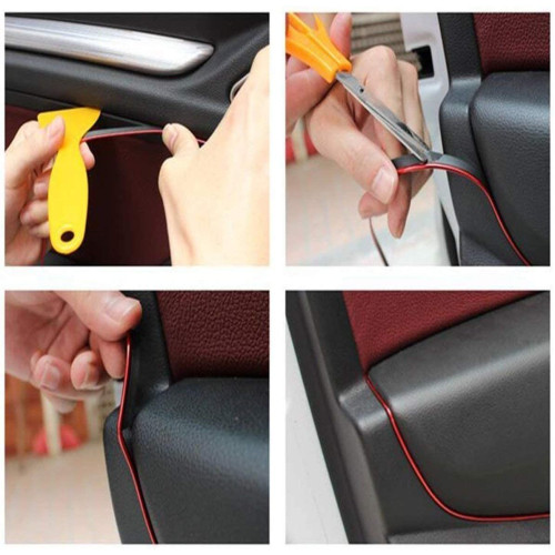 Bande pour décoration, bâti, garniture, intérieure de voiture à
