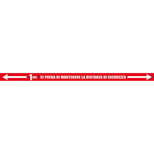5 walkable antislip adhesive safety distance strips PVC floor
