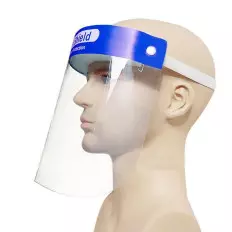 Visiera maschera di protezione unisex antispruzzo in plastica 2