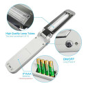 Folding traveling sterilizing germicidal LED lamp for UVC