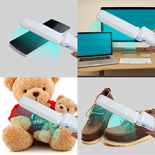 Folding traveling sterilizing germicidal LED lamp for UVC