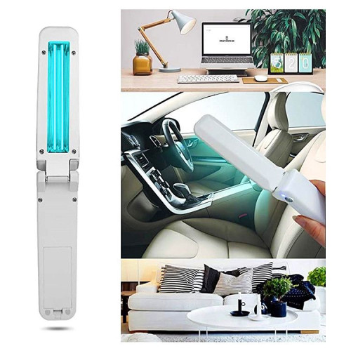 Folding traveling sterilizing germicidal LED lamp for UVC