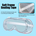 Scratchproof and backspalsh safety and hygienic medical glasses