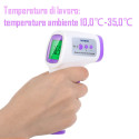 Thermomètre frontal infrarouge lecture instantanée Vente en