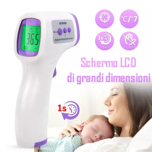 Infrarot-Frontthermometer mit sofortiger Ablesung Berührungslos