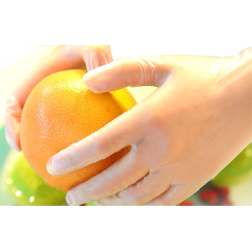 Einmalhandschuhe aus Vinyl mit Puder 100 Stück / Größe XL