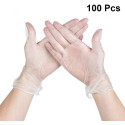 Gants en vinyle jetables avec poudre 100pcs / taille XL Vente