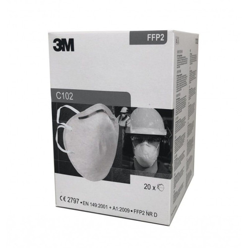 Masque 3M Série C100 Art C102 pour poussière, FFP2 NR D Vente