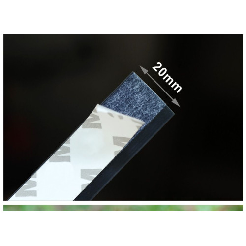 4M adhesive rubber seal for car door exterior and windows 20mm