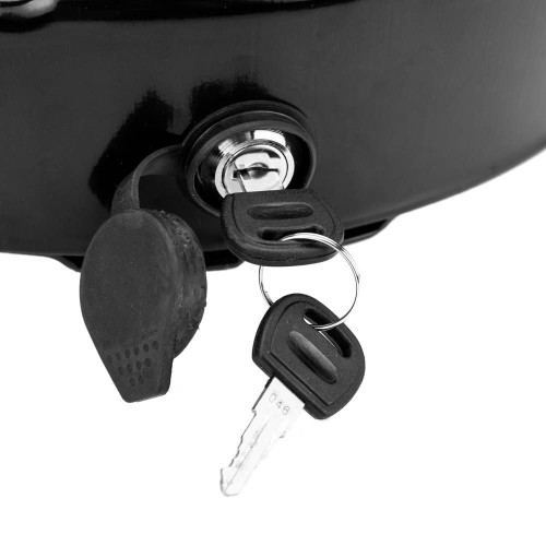 Balizador de amarração dobrável em aço elétrico com motor e