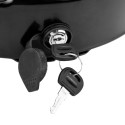 Bolardo eléctrico de acero plegable con motor y mando a