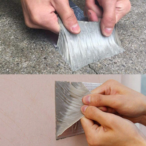 Cinta de aluminio súper impermeable en goma de butilo para la