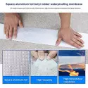 Cinta de aluminio súper impermeable en goma de butilo para la