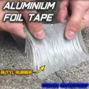 Cinta de aluminio súper impermeable en goma de butilo para la