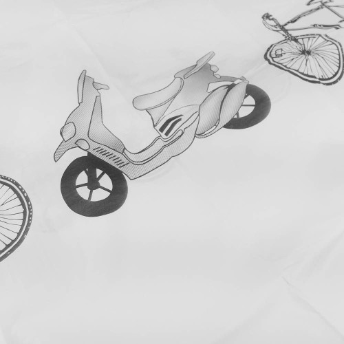 Cover and protection of rain and dust for bicycles and