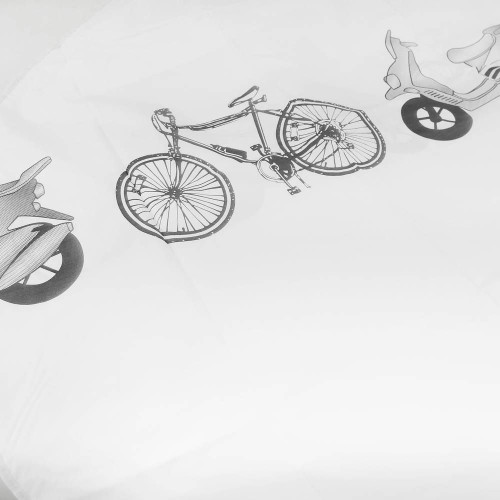 Cobertura y protección de lluvia y polvo para bicicletas y