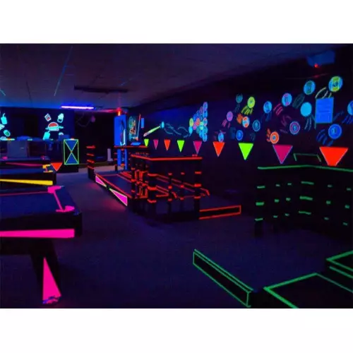 6 rolos de fitas adesivas fluorescentes UV de 15 mm x 5 M em