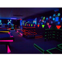 6 rolos de fitas adesivas fluorescentes UV de 15 mm x 5 M em