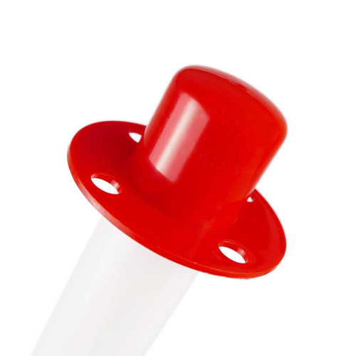 Set Stradale con Paletti e Catena in Plastica per delimitazione