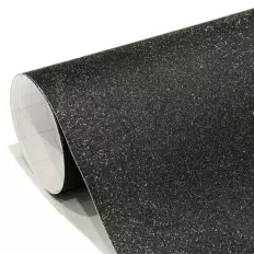 Schwarze Klebefolie für Car Wrapping und Tuning-Autos und