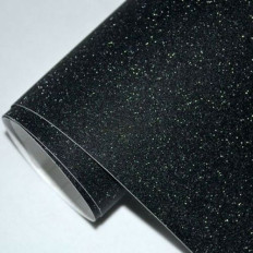 black glitter Adhesive film for car wrapping, tuning cars and 2