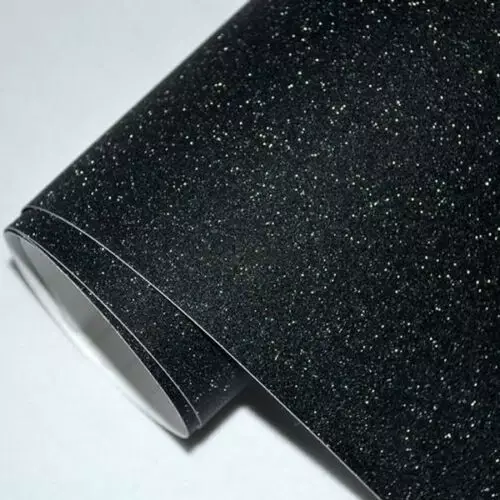 black glitter Adhesive film for car wrapping, tuning cars and