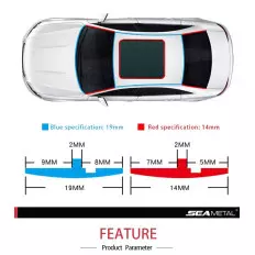 Junta de borracha adesiva do pára-brisa do carro para
