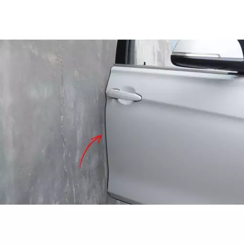 Protection de porte universelle en caoutchouc noir protection