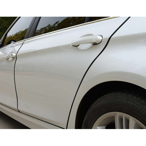 Protection de porte universelle en caoutchouc noir protection