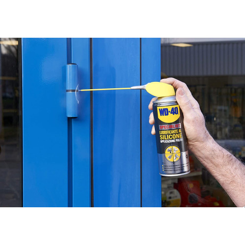 WD-40 Spezialist - Silikonschmiermittel Spray Clean Anwendung