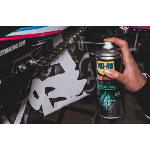 Especialista em WD-40 Moto - Spray lubrificante para corrente