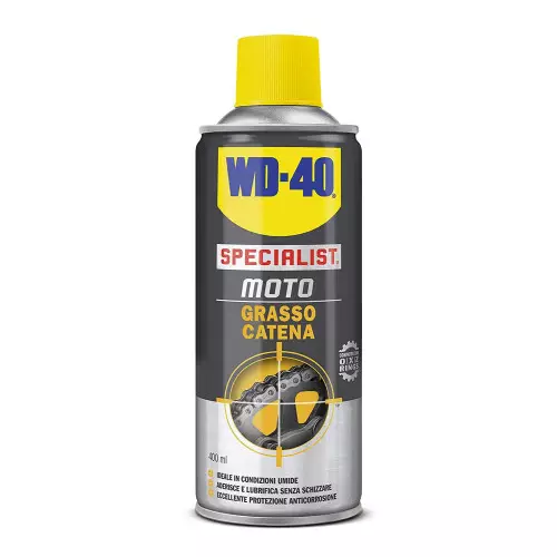 WD-40 Motorradspezialist - Motorradkettenfettspray - 400 ml