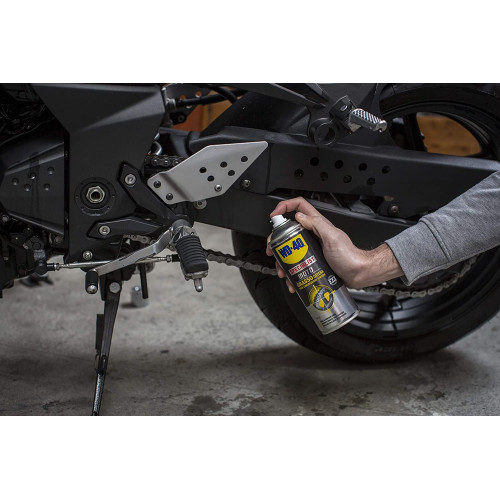 WD-40 Motorradspezialist - Motorradkettenfettspray - 400 ml