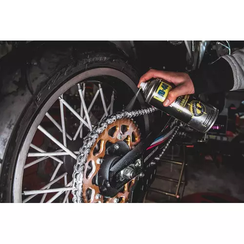 Especialista em motocicleta WD-40 - Spray de graxa para