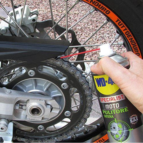 WD-40 Specialist Moto - Pulitore Catena Moto Spray - 400 Ml