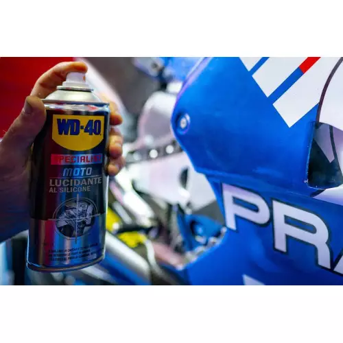 Moto especialista em WD-40 - Moto spray polidor de silicone -