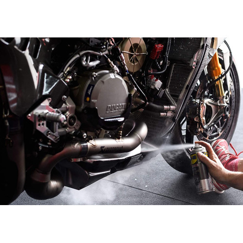 Moto especialista em WD-40 - Moto spray polidor de silicone -