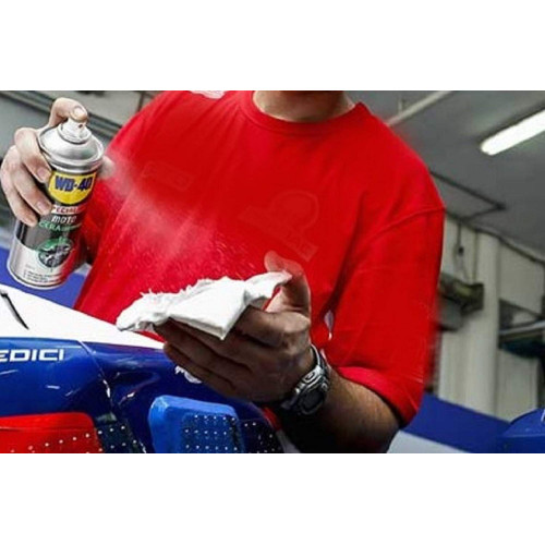 WD-40 Specialist Moto - Motorcycle Polishing Wax Spray - 400 ml