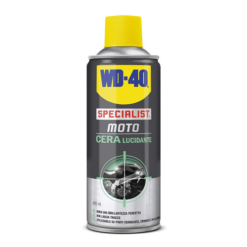 WD-40 Specialist Moto - Spray de cire de polissage pour moto -